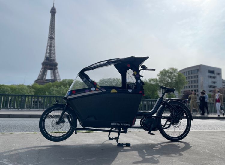 Cargo bike hire in Paris